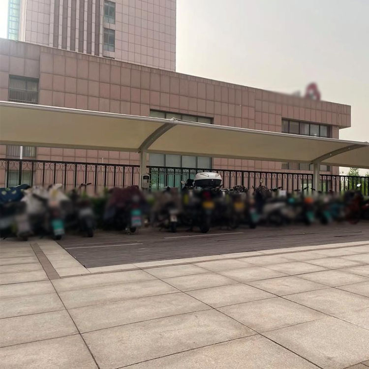 冠县膜结构电动车棚