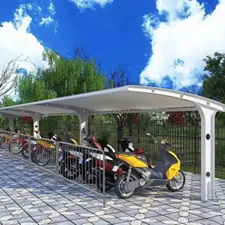 冠县膜结构电动车棚